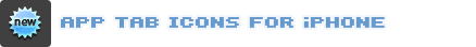 App Tab Bar Icons for iOS